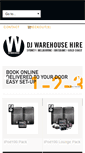 Mobile Screenshot of djwarehouse.com.au